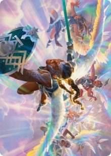 Starnheim Unleashed Art Card, Art Series: Kaldheim 8