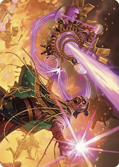 Cosmium Blast Art Card, Art Series: The Lost Caverns of Ixalan 1