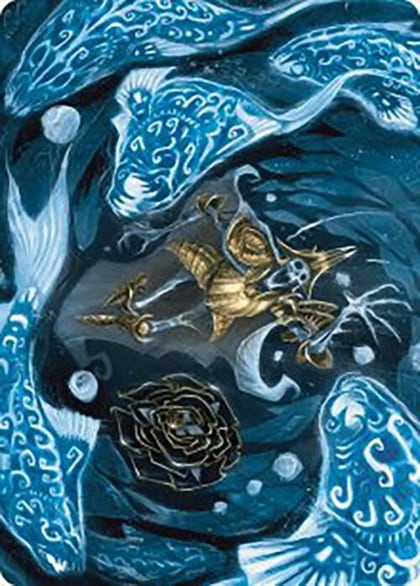 Eaten by Piranhas Art Card, Art Series: The Lost Caverns of Ixalan 11