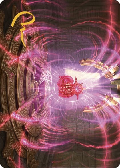Locus of Enlightenment Art Card (Gold-Stamped Signature), Art Series: The Lost Caverns of Ixalan 12