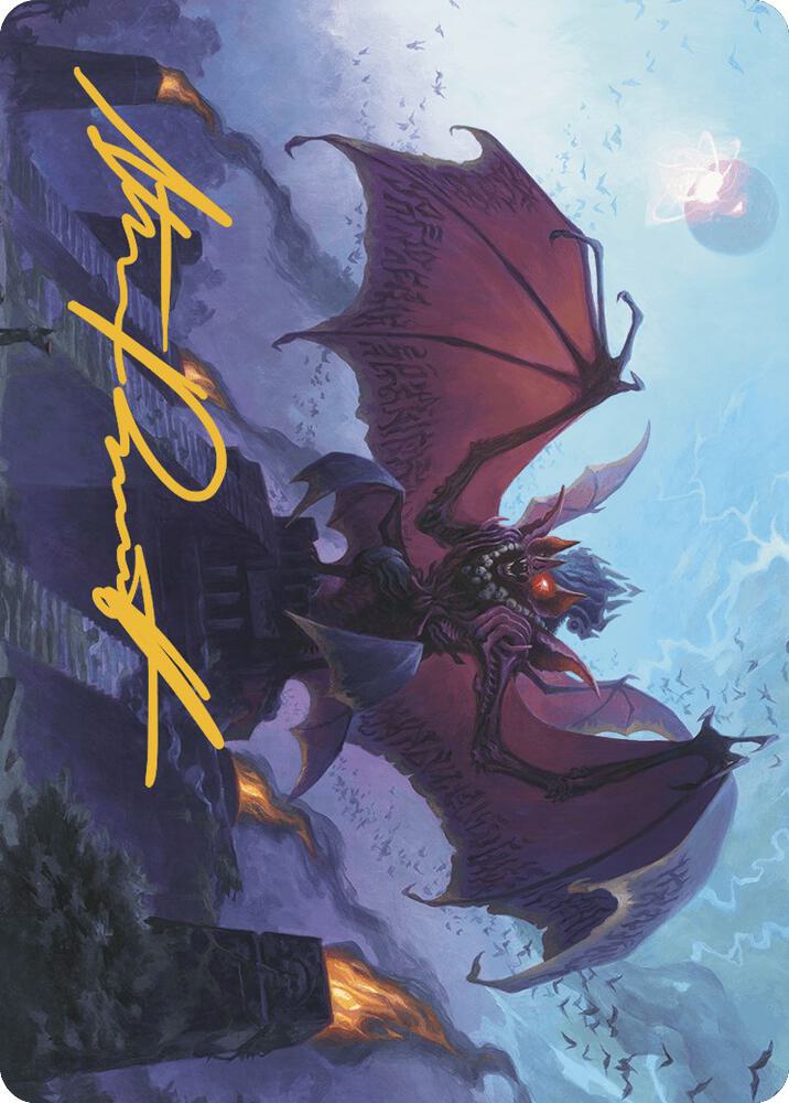 Aclazotz, Deepest Betrayal Art Card (Gold-Stamped Signature), Art Series: The Lost Caverns of Ixalan 14