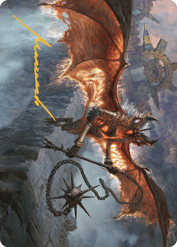 Bloodletter of Aclazotz Art Card (15/81) (Gold-Stamped Signature), Art Series: The Lost Caverns of Ixalan 15