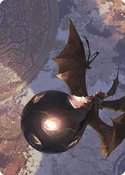 Malicious Eclipse Art Card, Art Series: The Lost Caverns of Ixalan 17