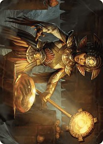 Curator of Sun's Creation Art Card, Art Series: The Lost Caverns of Ixalan 18
