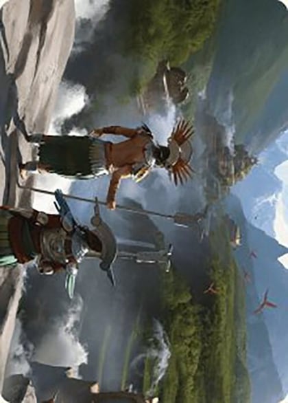 Glimpse the Core Art Card, Art Series: The Lost Caverns of Ixalan 25