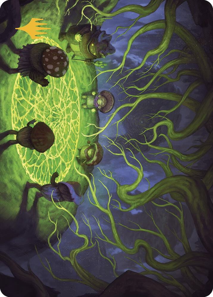 Growing Rites of Itlimoc Art Card (Gold-Stamped Planeswalker Symbol), Art Series: The Lost Caverns of Ixalan 26