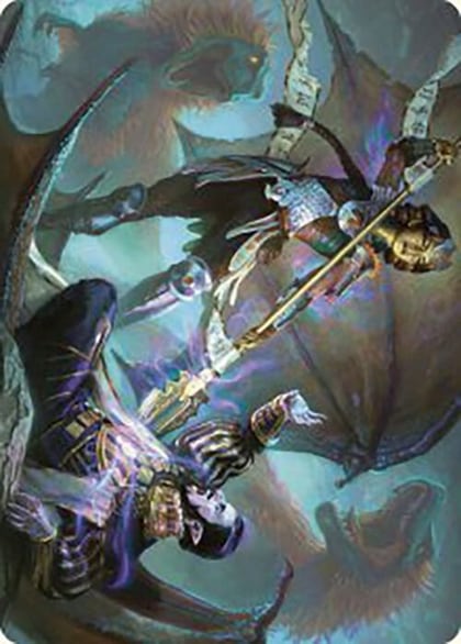 Huatli's Final Strike Art Card, Art Series: The Lost Caverns of Ixalan 28