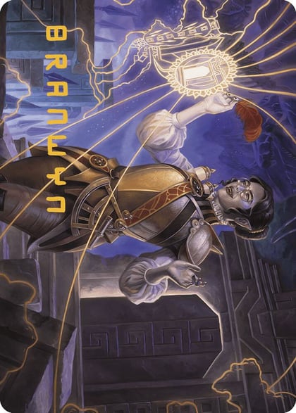 Amalia Benavides Aguirre Art Card (33/81) (Gold-Stamped Signature), Art Series: The Lost Caverns of Ixalan 33
