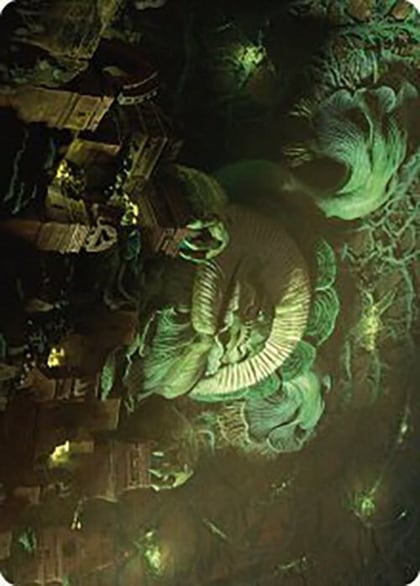 The Mycotyrant Art Card, Art Series: The Lost Caverns of Ixalan 35