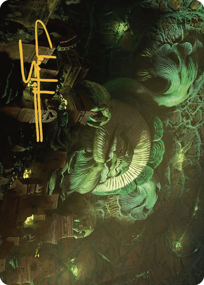 The Mycotyrant Art Card (Gold-Stamped Signature), Art Series: The Lost Caverns of Ixalan 35