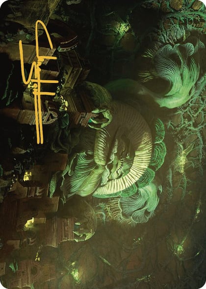 The Mycotyrant Art Card (Gold-Stamped Signature), Art Series: The Lost Caverns of Ixalan 35