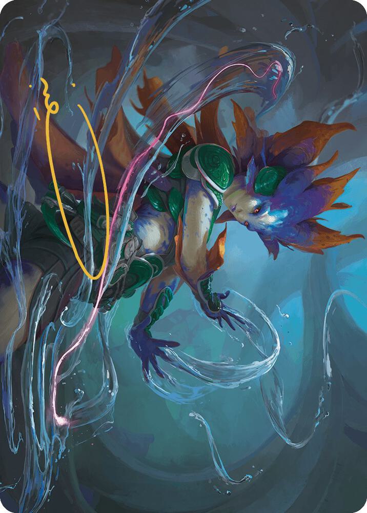 Nicanzil, Current Conductor Art Card (Gold-Stamped Signature), Art Series: The Lost Caverns of Ixalan 36