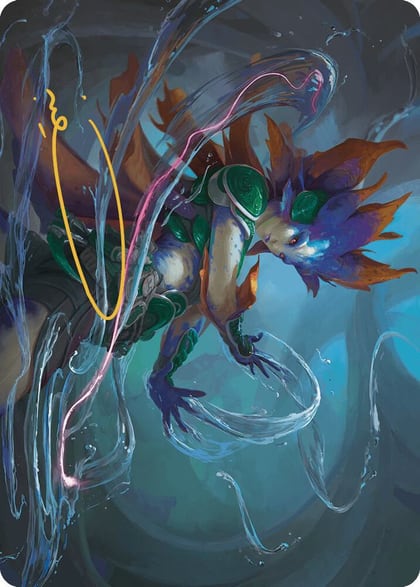 Nicanzil, Current Conductor Art Card (Gold-Stamped Signature), Art Series: The Lost Caverns of Ixalan 36