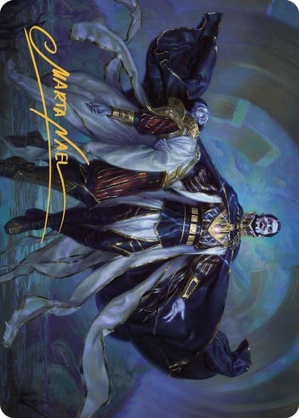Vito, Fanatic of Aclazotz Art Card (Gold-Stamped Signature), Art Series: The Lost Caverns of Ixalan 39