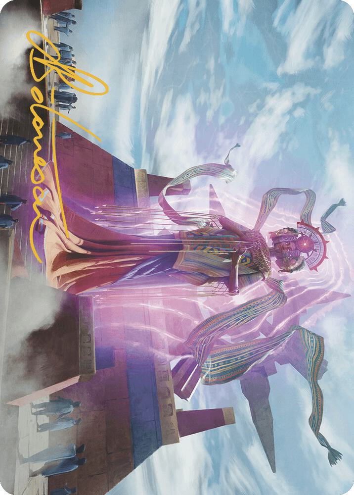 Ojer Taq, Deepest Foundation Art Card (4/81) (Gold-Stamped Signature), Art Series: The Lost Caverns of Ixalan 4