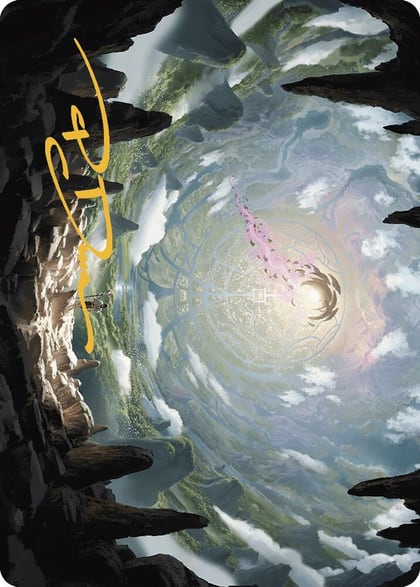 The Core Art Card (Gold-Stamped Signature), Art Series: The Lost Caverns of Ixalan 40