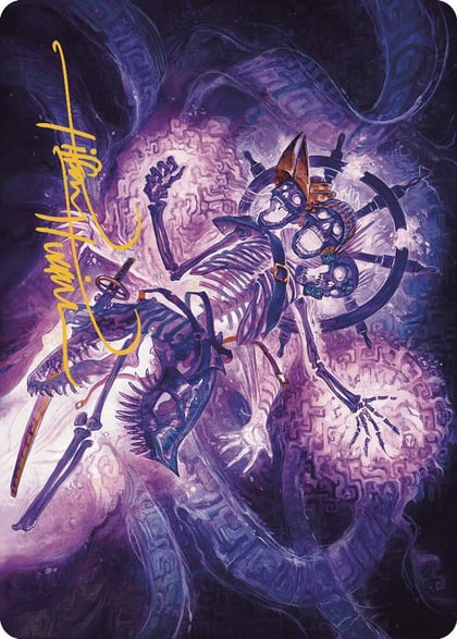 The Grim Captain Art Card (Gold-Stamped Signature), Art Series: The Lost Caverns of Ixalan 41