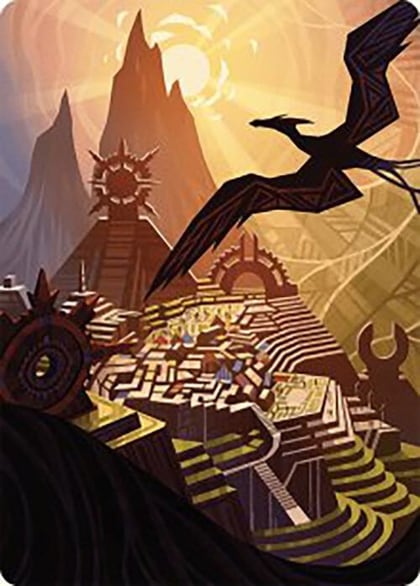Plains Art Card, Art Series: The Lost Caverns of Ixalan 44
