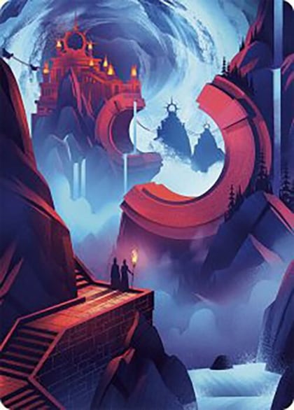 Mountain Art Card, Art Series: The Lost Caverns of Ixalan 45