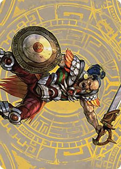 Inti, Seneschal of the Sun Art Card, Art Series: The Lost Caverns of Ixalan 47