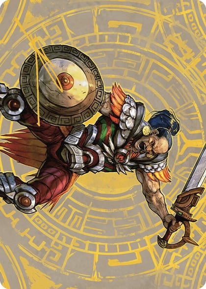Inti, Seneschal of the Sun Art Card (Gold-Stamped Signature), Art Series: The Lost Caverns of Ixalan 47
