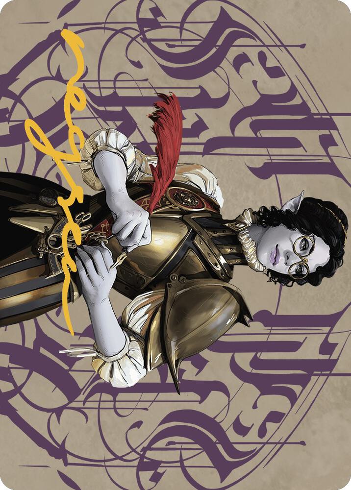 Amalia Benavides Aguirre Art Card (48/81) (Gold-Stamped Signature), Art Series: The Lost Caverns of Ixalan 48
