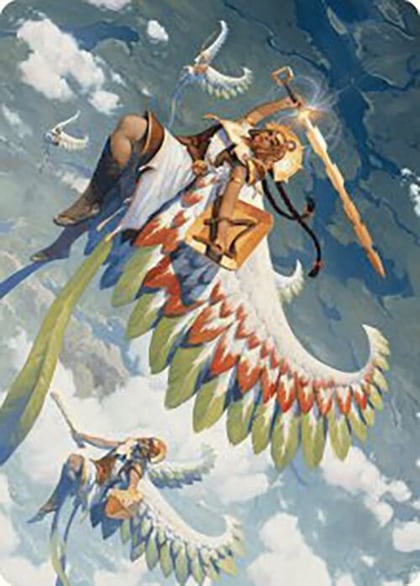 Resplendent Angel Art Card (5/81), Art Series: The Lost Caverns of Ixalan 5