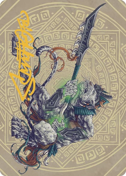 Kutzil, Malamet Exemplar Art Card (Gold-Stamped Signature), Art Series: The Lost Caverns of Ixalan 50