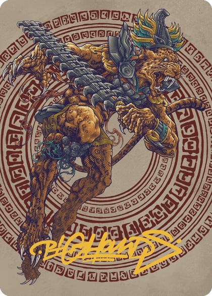 Sovereign Okinec Ahau Art Card (Gold-Stamped Signature), Art Series: The Lost Caverns of Ixalan 53