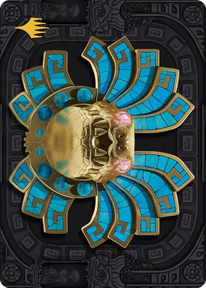 Ojer Pakpatiq, Deepest Epoch Art Card (57/81) (Gold-Stamped Planeswalker Symbol), Art Series: The Lost Caverns of Ixalan 57