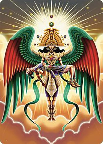 Resplendent Angel Art Card (59/81), Art Series: The Lost Caverns of Ixalan 59