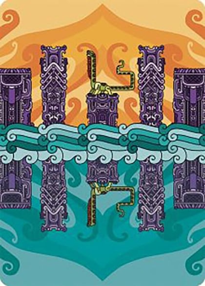 Echoing Deeps Art Card, Art Series: The Lost Caverns of Ixalan 64
