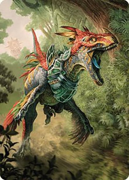 Dinosaur Token Art Card, Art Series: The Lost Caverns of Ixalan 67