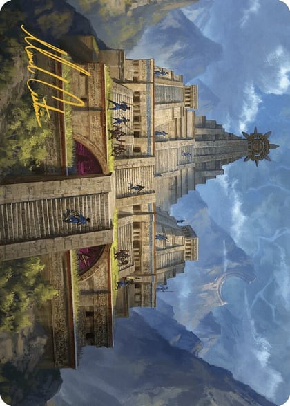 Barracks of the Thousand Art Card (Gold-Stamped Signature), Art Series: The Lost Caverns of Ixalan 6