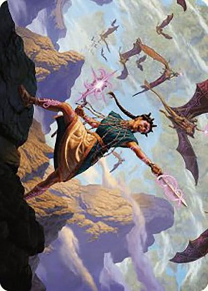Warden of the Inner Sky Art Card, Art Series: The Lost Caverns of Ixalan 7
