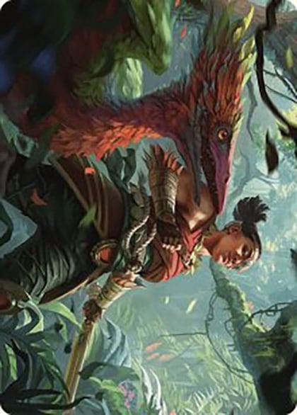 Wayta, Trainer Prodigy Art Card, Art Series: The Lost Caverns of Ixalan 71