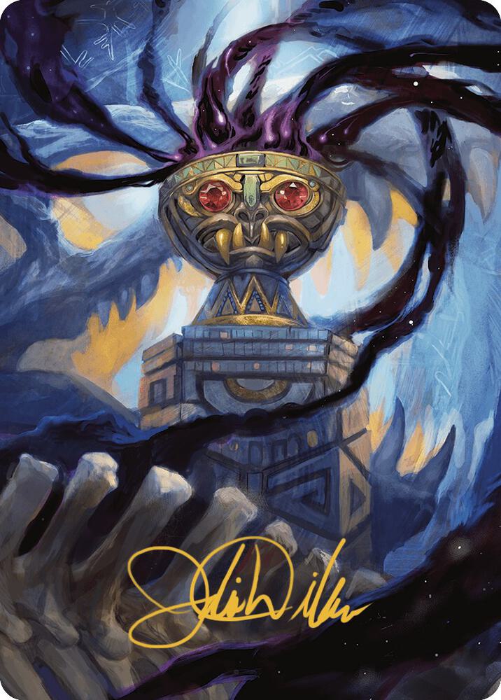Chalice of the Void Art Card (Gold-Stamped Signature), Art Series: The Lost Caverns of Ixalan 79