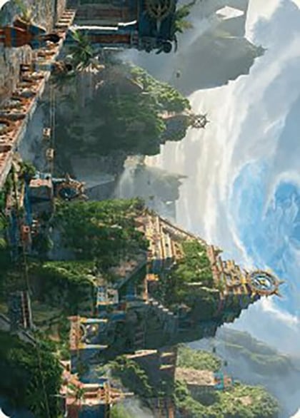 Clifftop Retreat Art Card, Art Series: The Lost Caverns of Ixalan 81