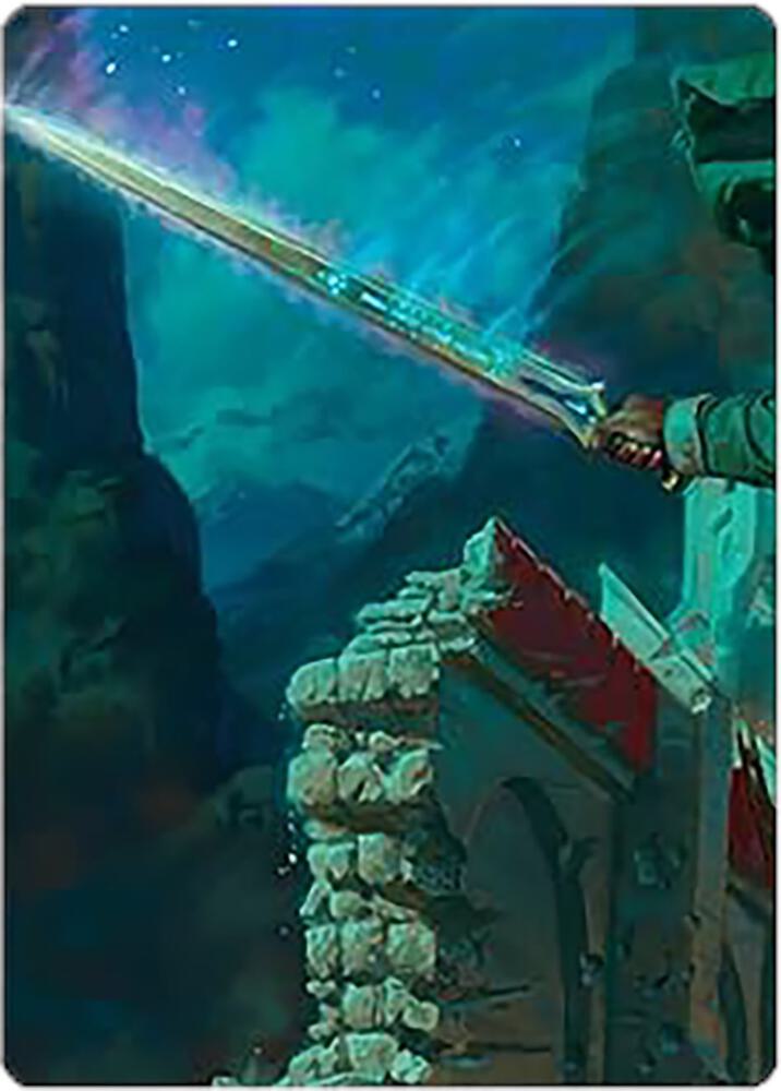 Anduril, Narsil Reforged Art Card, Art Series: Universes Beyond: The Lord of the Rings: Tales of Middle-earth 1