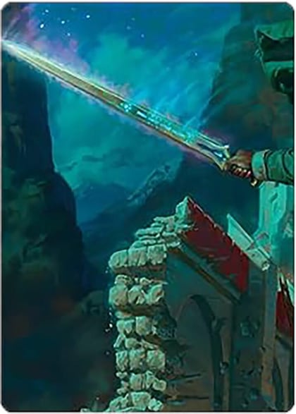 Anduril, Narsil Reforged Art Card, Art Series: Universes Beyond: The Lord of the Rings: Tales of Middle-earth 1