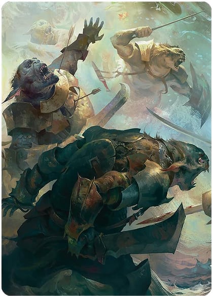 Mists of Lorien Art Card, Art Series: Universes Beyond: The Lord of the Rings: Tales of Middle-earth 11