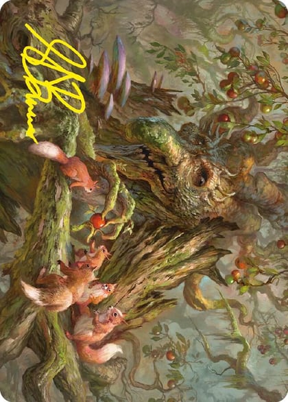 Generous Ent Art Card (Gold-Stamped Signature), Art Series: Universes Beyond: The Lord of the Rings: Tales of Middle-earth 11