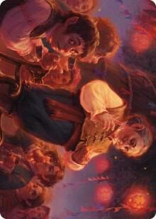 Bilbo, Retired Burglar Art Card, Art Series: Universes Beyond: The Lord of the Rings: Tales of Middle-earth 14