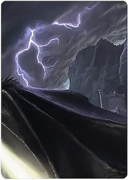 Sorcerous Squall Art Card, Art Series: Universes Beyond: The Lord of the Rings: Tales of Middle-earth 14