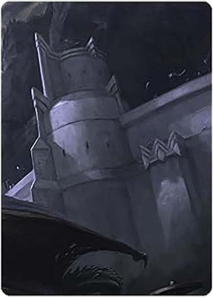 Rammas Echor, Ancient Shield Art Card, Art Series: Universes Beyond: The Lord of the Rings: Tales of Middle-earth 15
