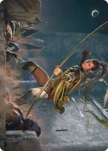 Legolas, Counter of Kills Art Card, Art Series: Universes Beyond: The Lord of the Rings: Tales of Middle-earth 17