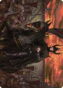 The Mouth of Sauron Art Card, Art Series: Universes Beyond: The Lord of the Rings: Tales of Middle-earth 18