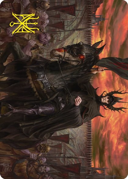 The Mouth of Sauron Art Card (Gold-Stamped Signature), Art Series: Universes Beyond: The Lord of the Rings: Tales of Middle-earth 18