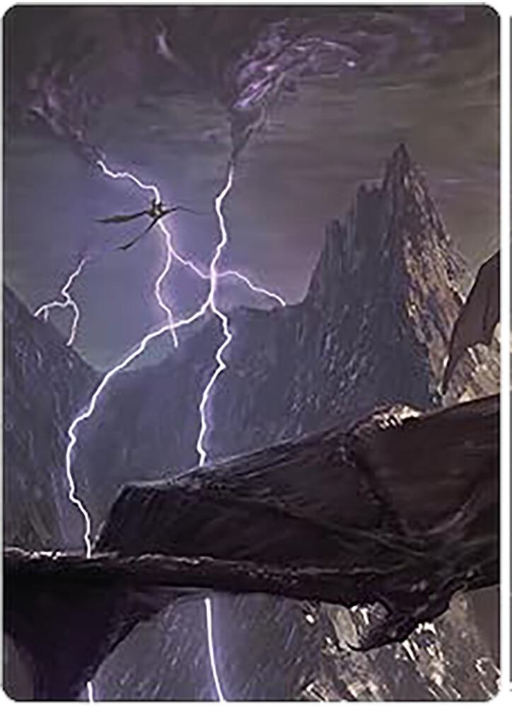 Call Forth the Tempest Art Card, Art Series: Universes Beyond: The Lord of the Rings: Tales of Middle-earth 19