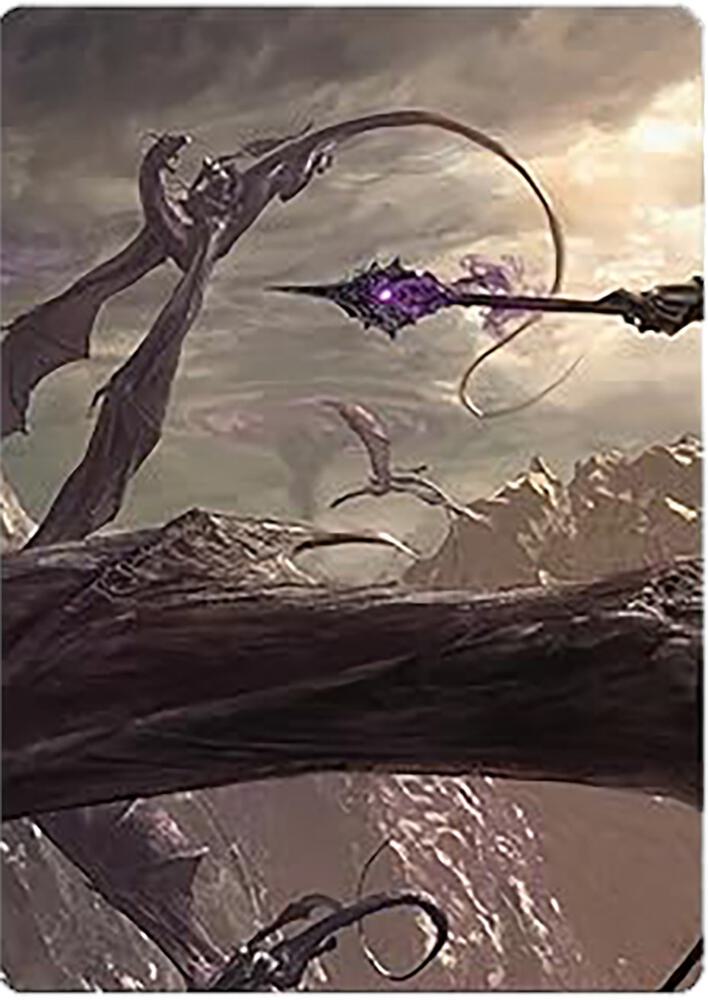 Nazgul Battle-Mace Art Card, Art Series: Universes Beyond: The Lord of the Rings: Tales of Middle-earth 20